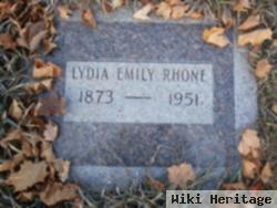 Lydia Emily Holliday Rhone