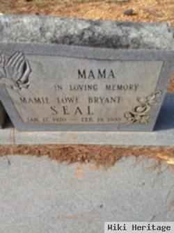 Mamie Lowe Bryant Seal