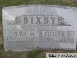 Edgar D Bixby