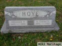 Mary Elizabeth Hoye Hoye