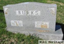 William H Burks