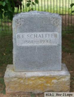 Benjamin Franklin Schaeffer