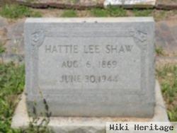 Hattie Lee Summerall Shaw