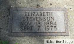 Elizabeth "lizzie" Ries Stevenson