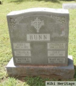 Edward M Hunn