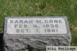 Sarah M. Harrington Cone