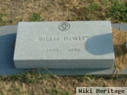 Willie A "billie" Brookshire Dewitt