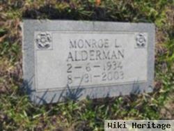 Monroe L Alderman