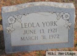 Leola York