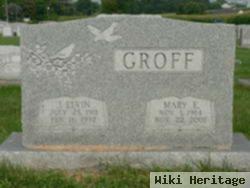 Mary E Ranck Groff