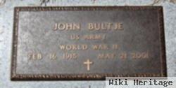 John Bultje