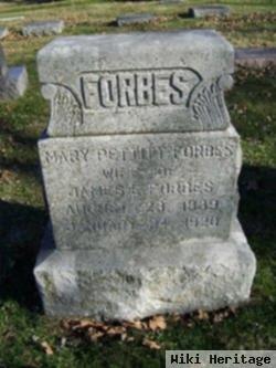 Mary Pettitt Forbes