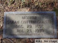 Sarah Etta Cotten Gunter