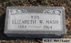 Elizabeth W. Mayer Nash