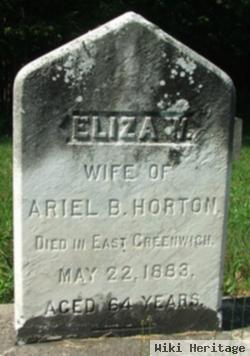 Elizabeth W. "eliza" Huling Horton