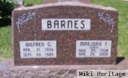Wilfred G Barnes