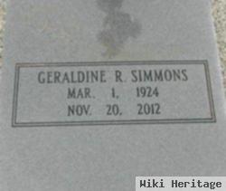 Geraldine R. Simmons