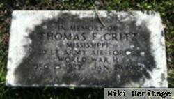 Lieut Thomas Ferguson Critz