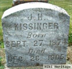 Jacob H Kissinger