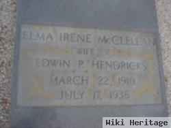 Elma Irene Mcclellan Hendricks