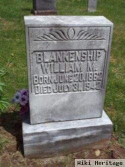 William M Blankenship