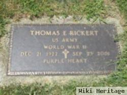 Thomas E "kip" Rickert