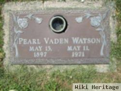 Martha Pearl [Pitts] Vaden Watson