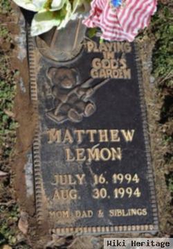 Mathew Lemon