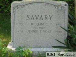 Jennie Eliza Vose Savary