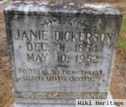 Janie Dickerson