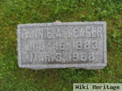 Fannie A. Yeager