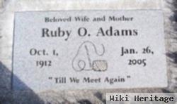 Ruby O. Edens Adams