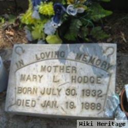 Mary L. Hodge