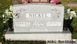 Harold F Nickel