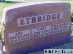 Effie Bray Ethridge