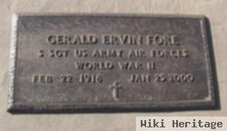 Gerald Ervin Fore