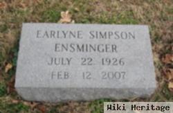 Earlyne Simpson Ensminger