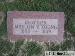 Dellie "mrs Jim V" Young