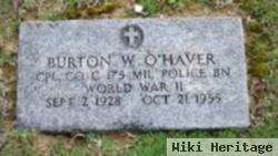 Burton W. O'haver