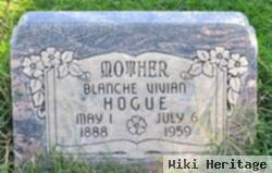 Blanche Vivian Walker Hogue