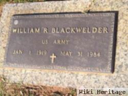 William R Blackwelder