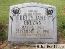 Betty J Kimble Cruzan