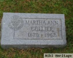 Martha A. Mcswane Collier