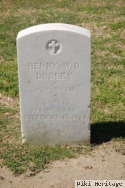 Henry W B Dudley