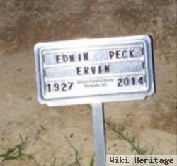 Edwin "peck" Ervin