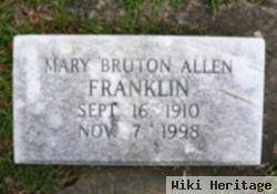 Mary Bruton Allen Franklin