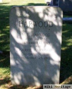 Carrie H Smith Harwood