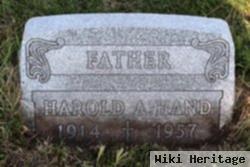 Harold A. Hand