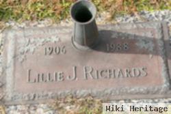 Lillie J Richards