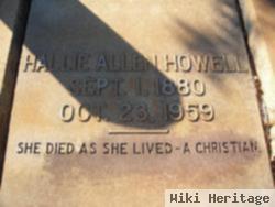 Hallie Allen Howell